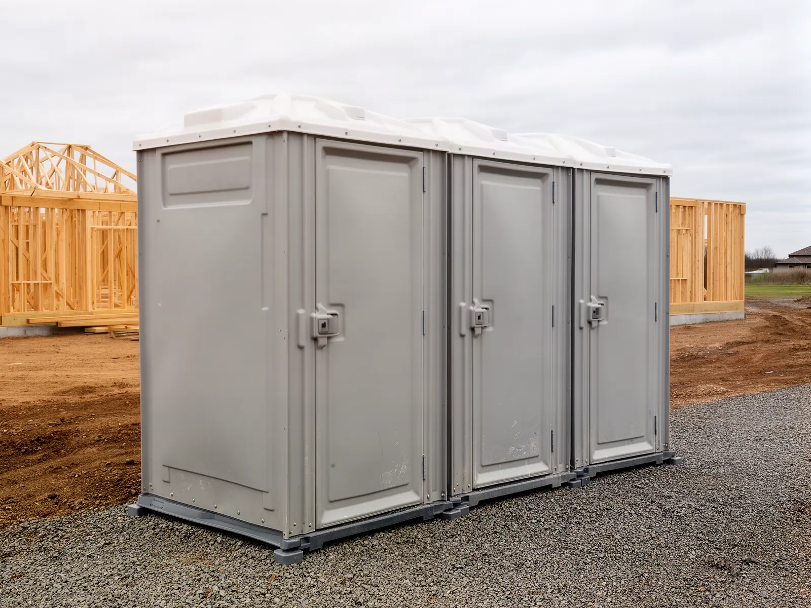 Clean porta potty unit from Holt Bros Porta Potty Rental in Decatur, GA